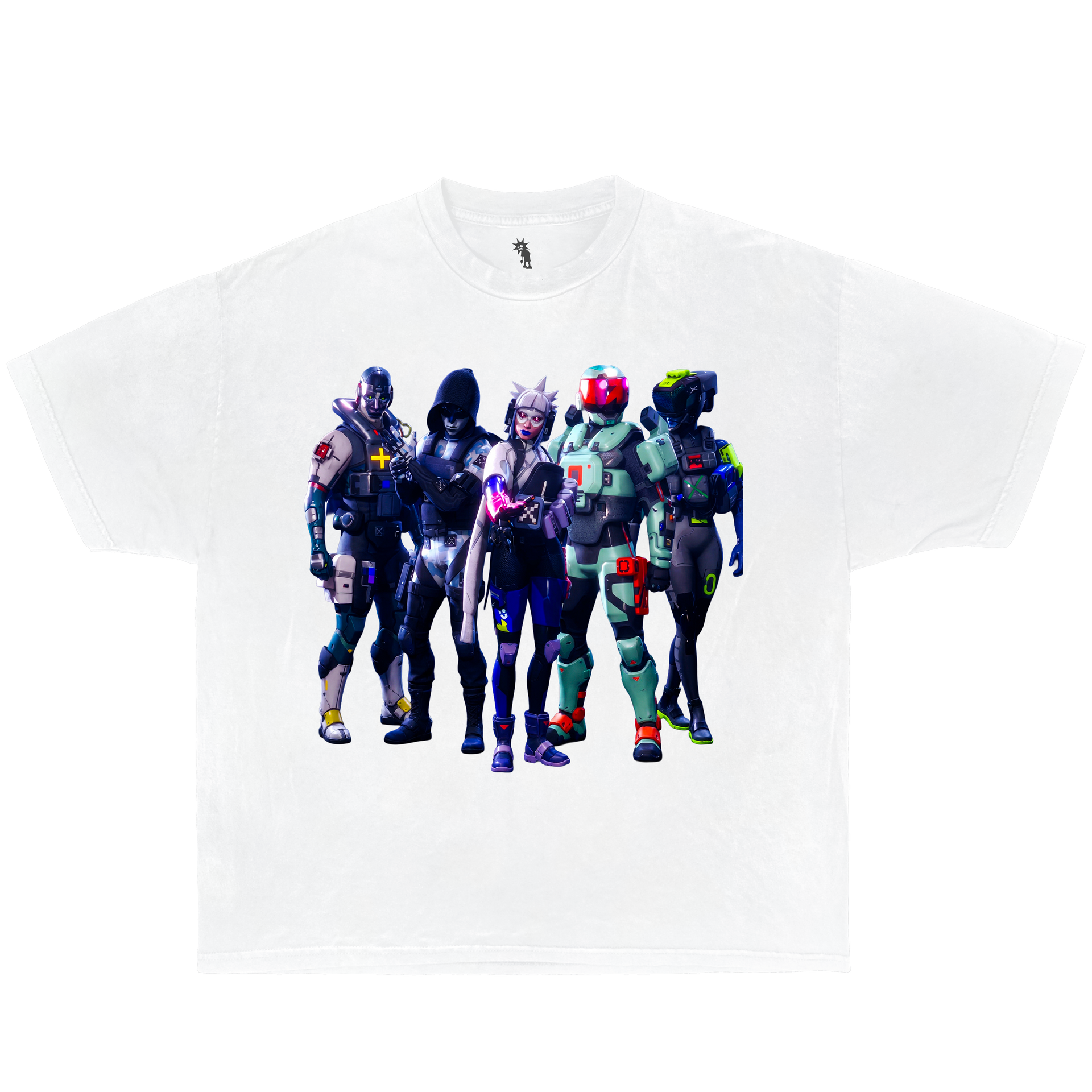 Marathon Chosen Shells – Graphic T-Shirt Vintage Tee Bootleg Style Boxy Shirt Streetwear Y2K Oversized