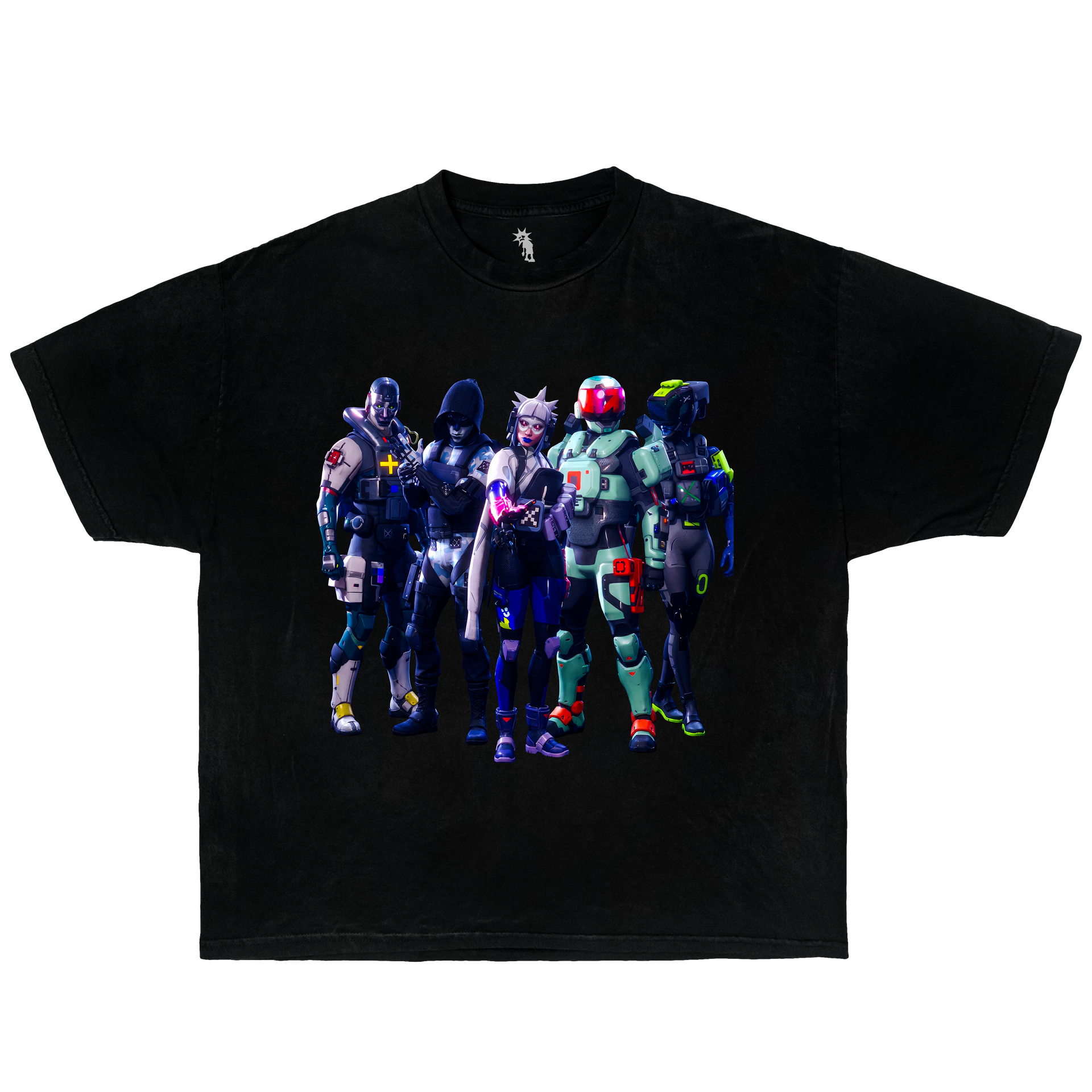 Marathon Chosen Shells – Graphic T-Shirt Vintage Tee Bootleg Style Boxy Shirt Streetwear Y2K Oversized