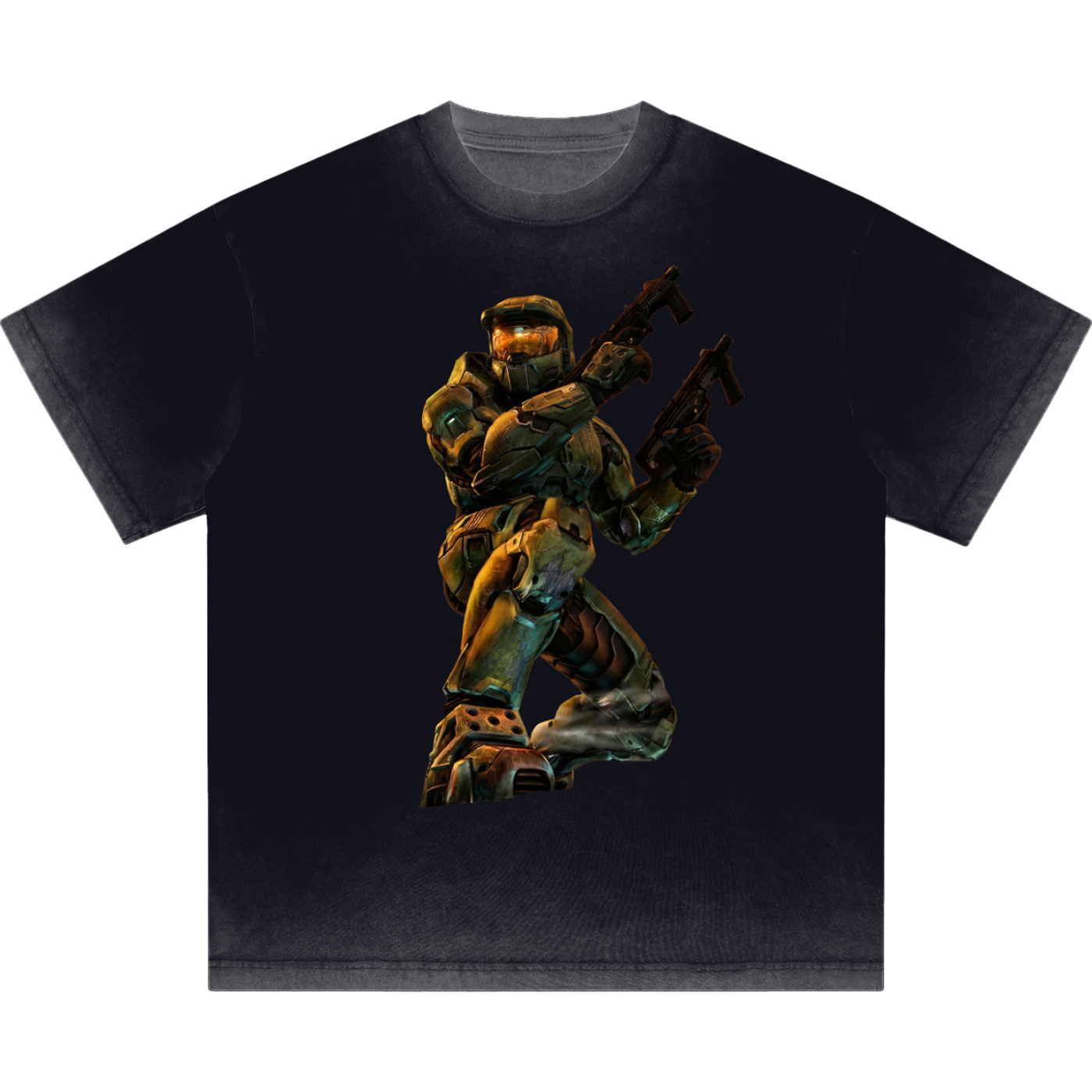 OG Duel Wield Halo -  Vintage Oversized Boxy T-shirt Graphic Y2K Oversized, Gaming Shirts