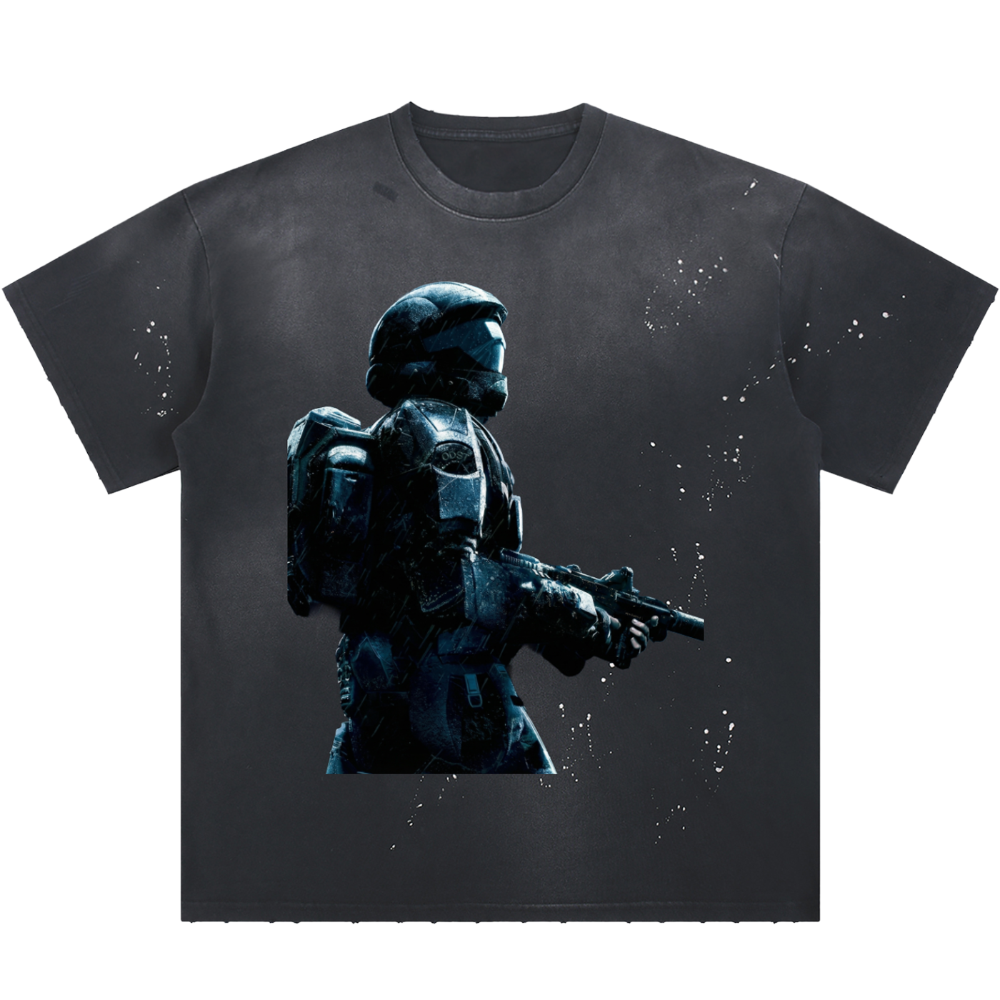 Halo ODST Loneliness -  Vintage Oversized Boxy T-shirt Graphic Y2K Oversized, Gaming Shirts