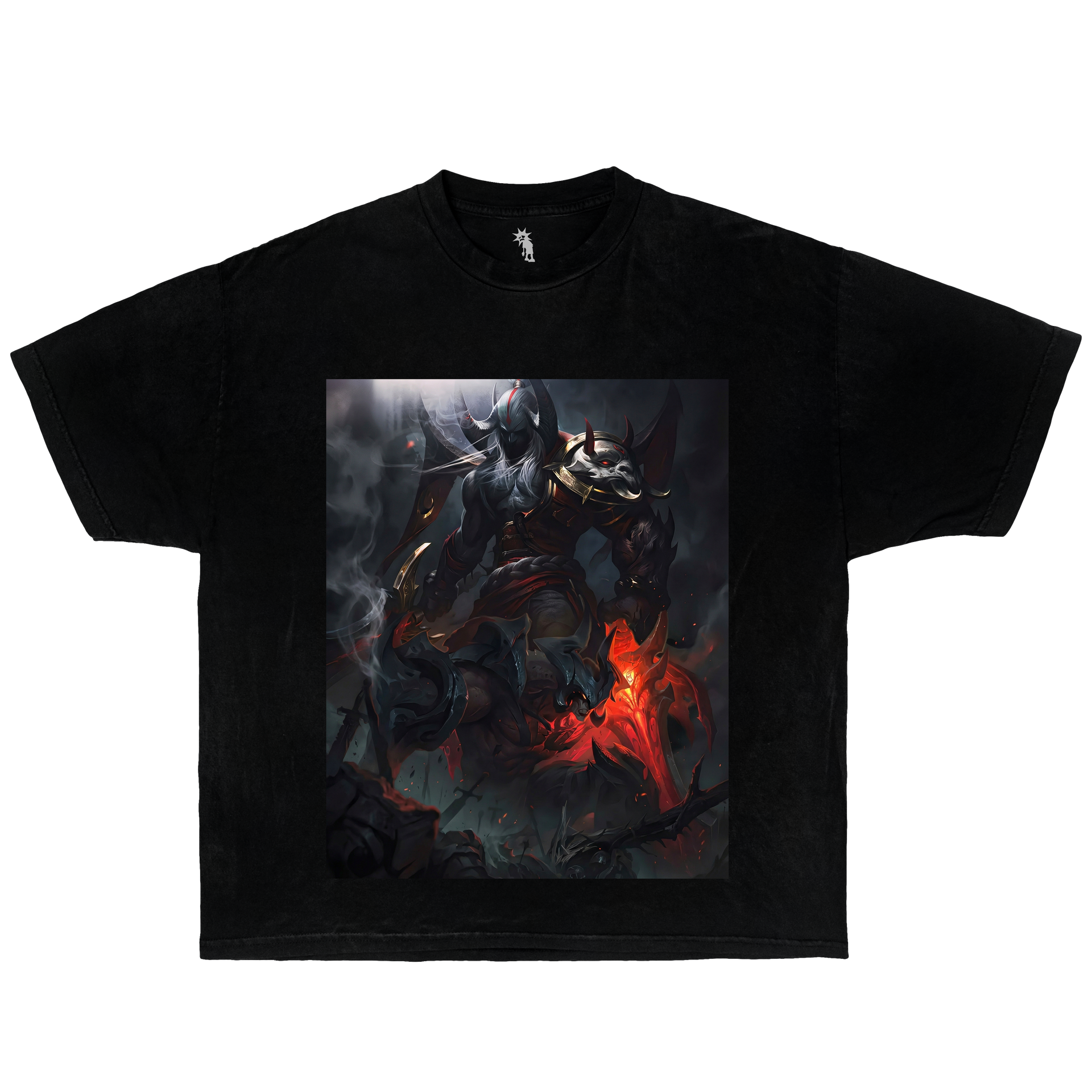 League of legends  Aatrox, The King of Hell – Graphic T-Shirt Vintage Tee Bootleg Style Boxy Shirt Streetwear Y2K Oversized