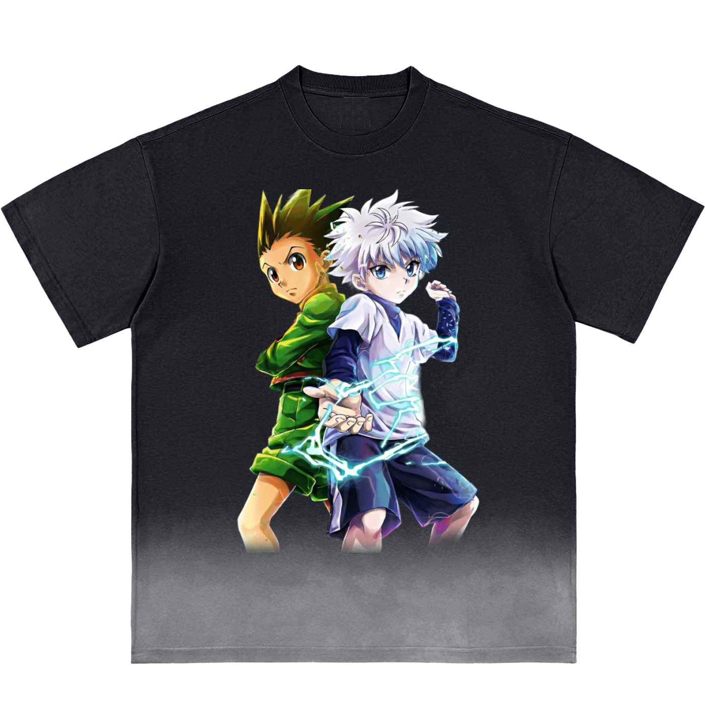 Gon and Killua, The Duo -  Vintage Oversized Boxy T-shirt Graphic Y2K Oversized,