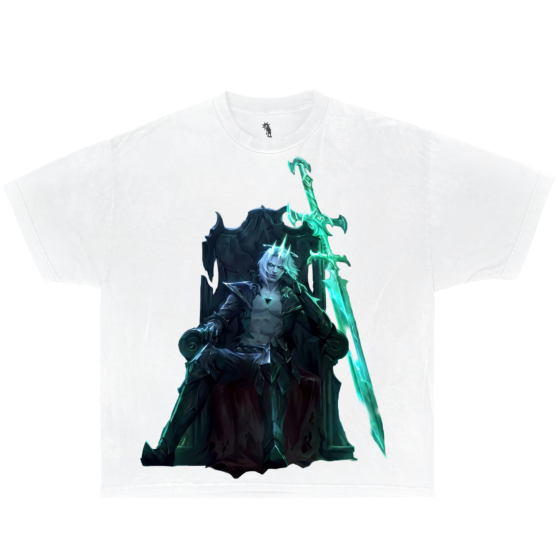 Ruined King league of legends – Graphic T-Shirt Vintage Tee Bootleg Style Boxy Shirt Streetwear Y2K Oversized