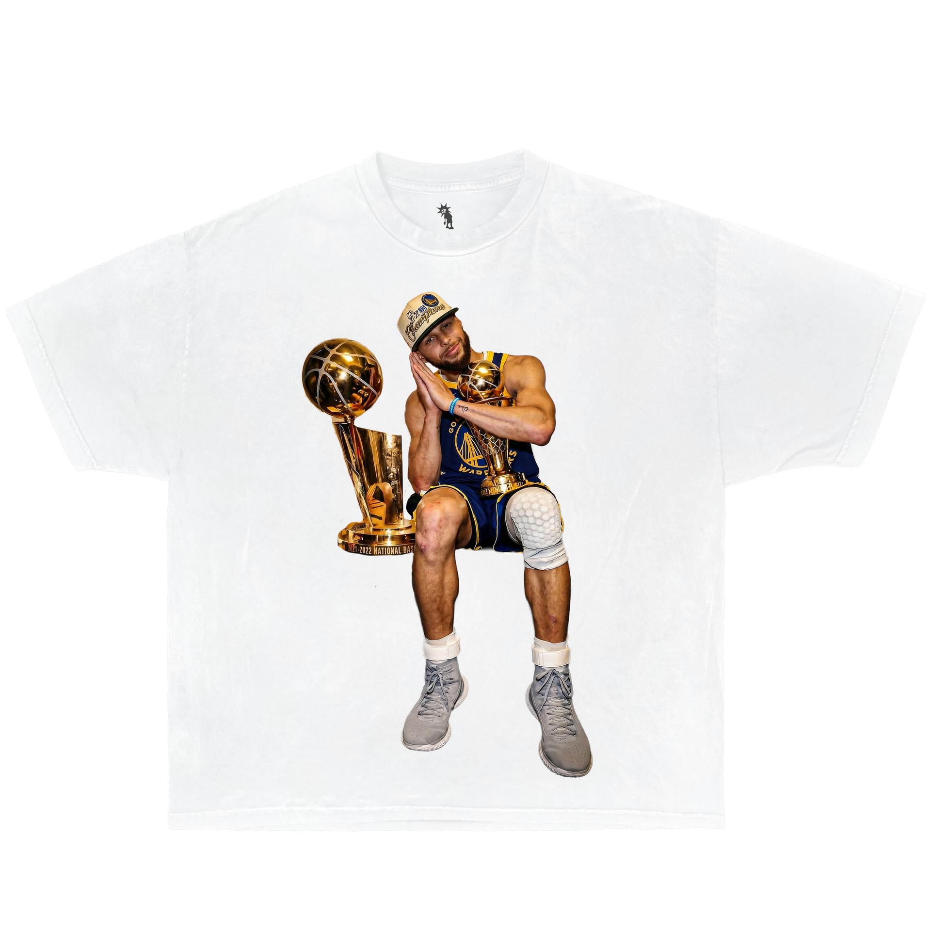 Curry Sleeper  – Graphic T-Shirt Vintage Tee Bootleg Style Boxy Shirt Streetwear Y2K Oversized