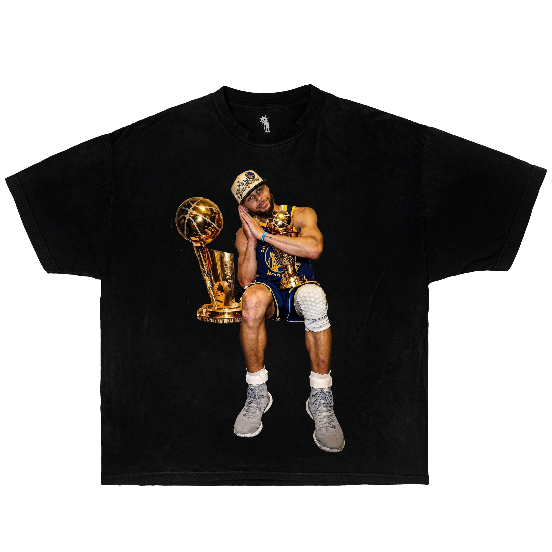Curry Sleeper  – Graphic T-Shirt Vintage Tee Bootleg Style Boxy Shirt Streetwear Y2K Oversized