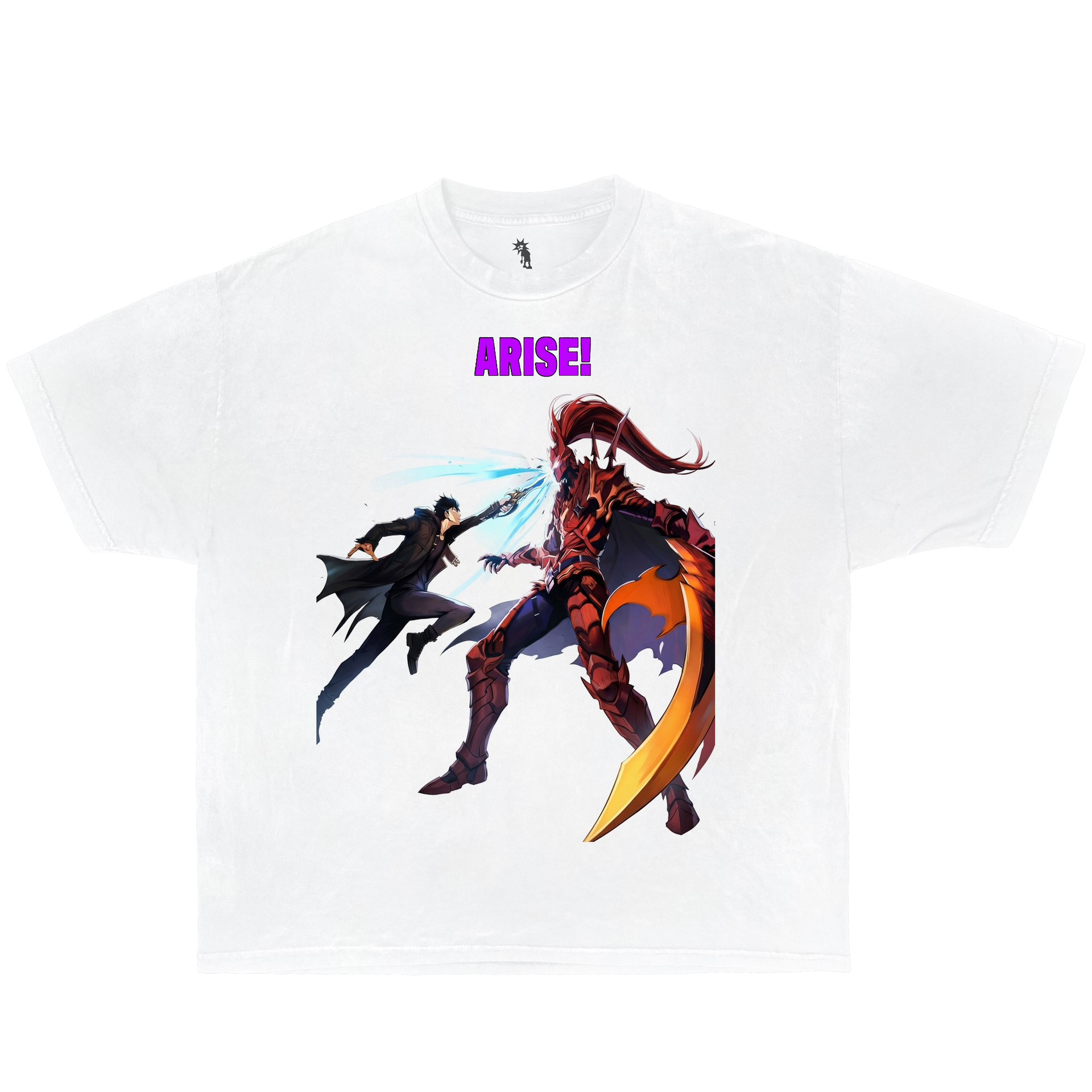 Battle between Warriors, Solo leveling – Graphic T-Shirt Vintage Tee Bootleg Style Boxy Shirt Streetwear Y2K Oversized