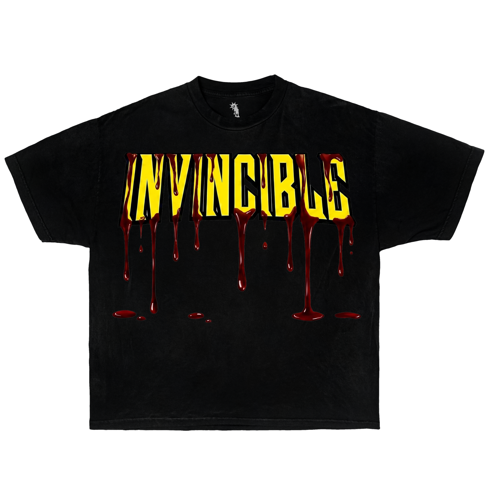 INVINCIBLE – Graphic T-Shirt Vintage Tee Boxy Shirt Streetwear Y2K Oversized