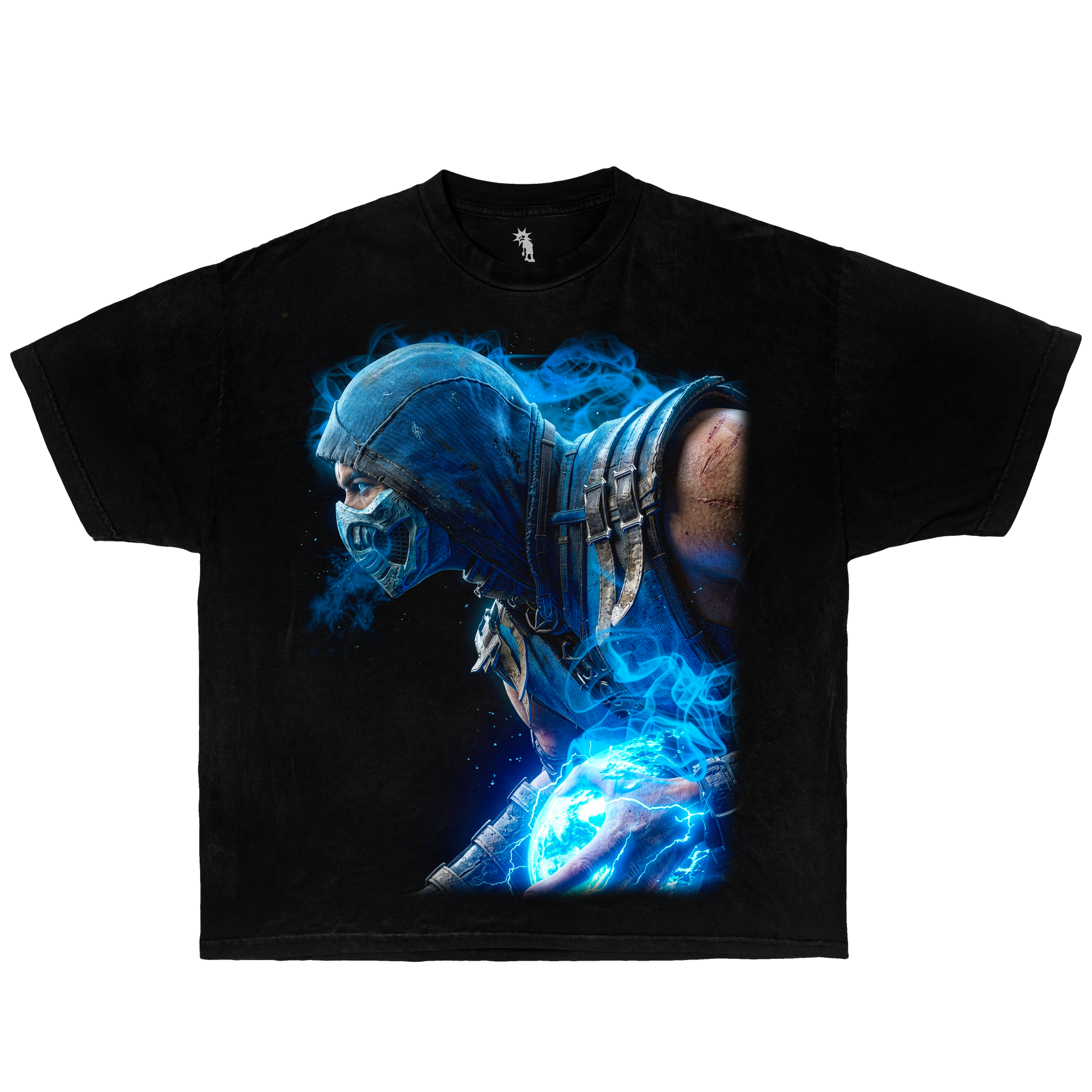 Mortal Kombat Sub Zero – Graphic T-Shirt Vintage Tee Streetwear Y2K Oversized