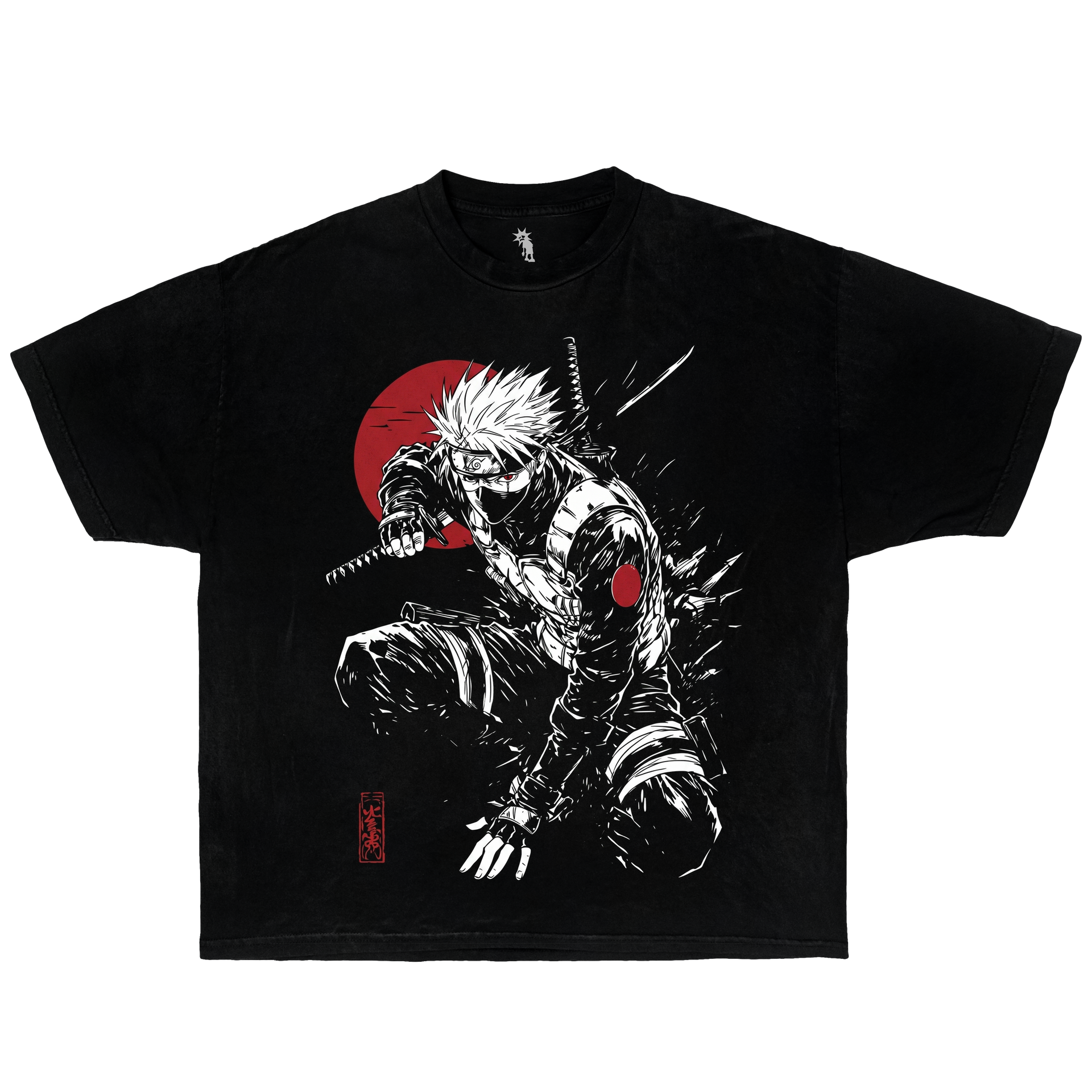 Naruto kakashi – Graphic T-Shirt Vintage Tee Streetwear Y2K Oversized