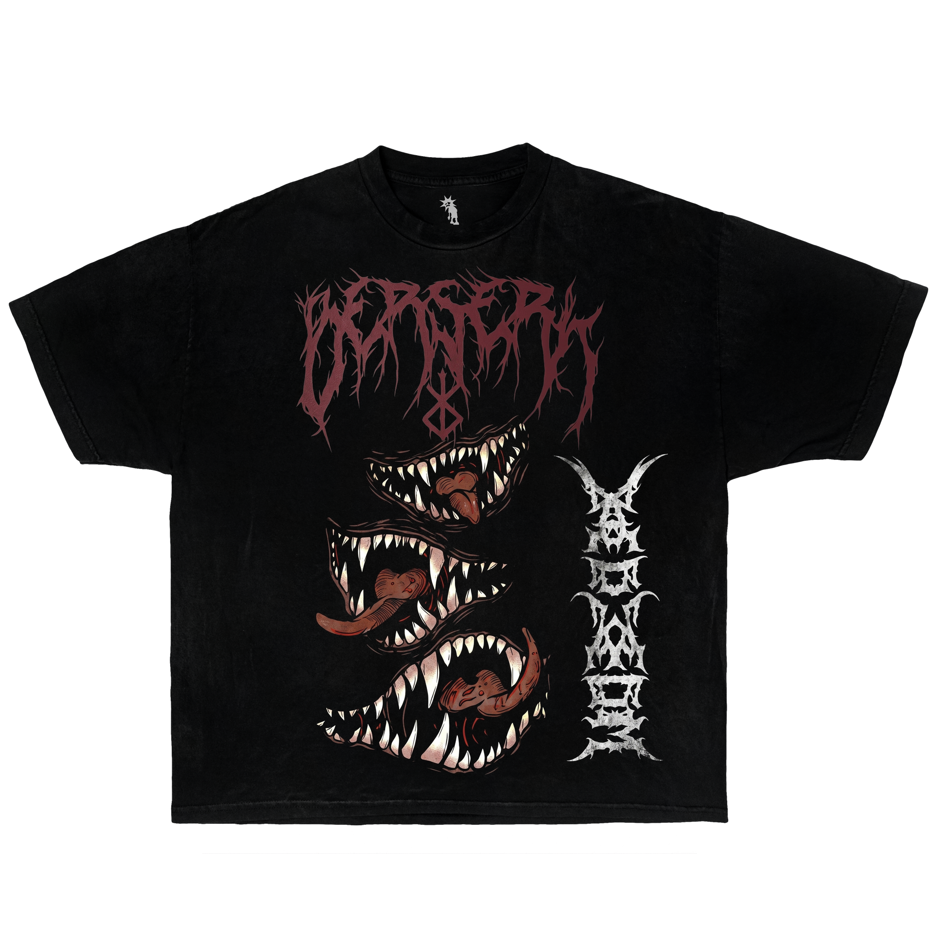 Berserk Evil Mouths – Graphic T-Shirt Vintage Tee Streetwear Y2K Oversized