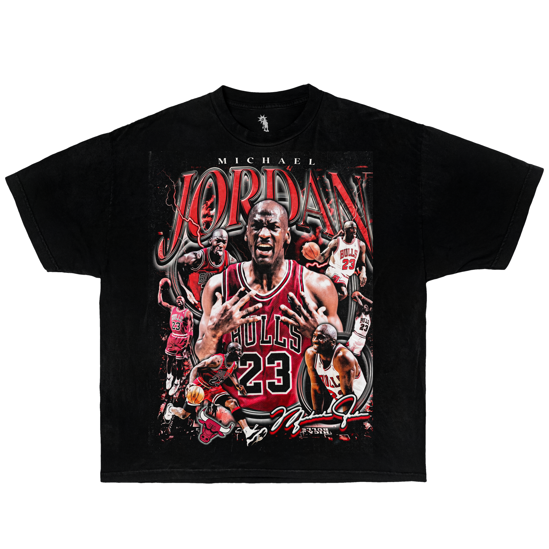 The Goat Michael Jordan – Graphic T-Shirt Vintage Tee, Streetwear Y2K Oversized