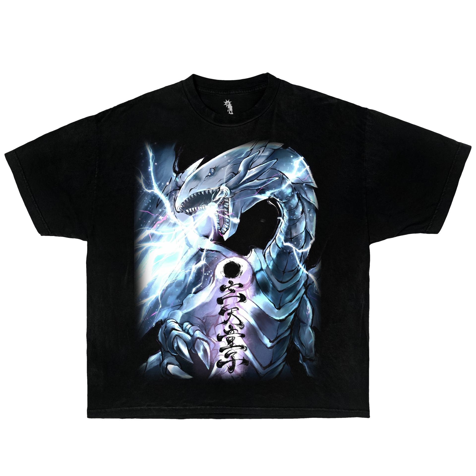 Yu-Gi-Oh Blue Eyes White Dragon – Graphic T-Shirt Vintage Tee, Streetwear Y2K Oversized