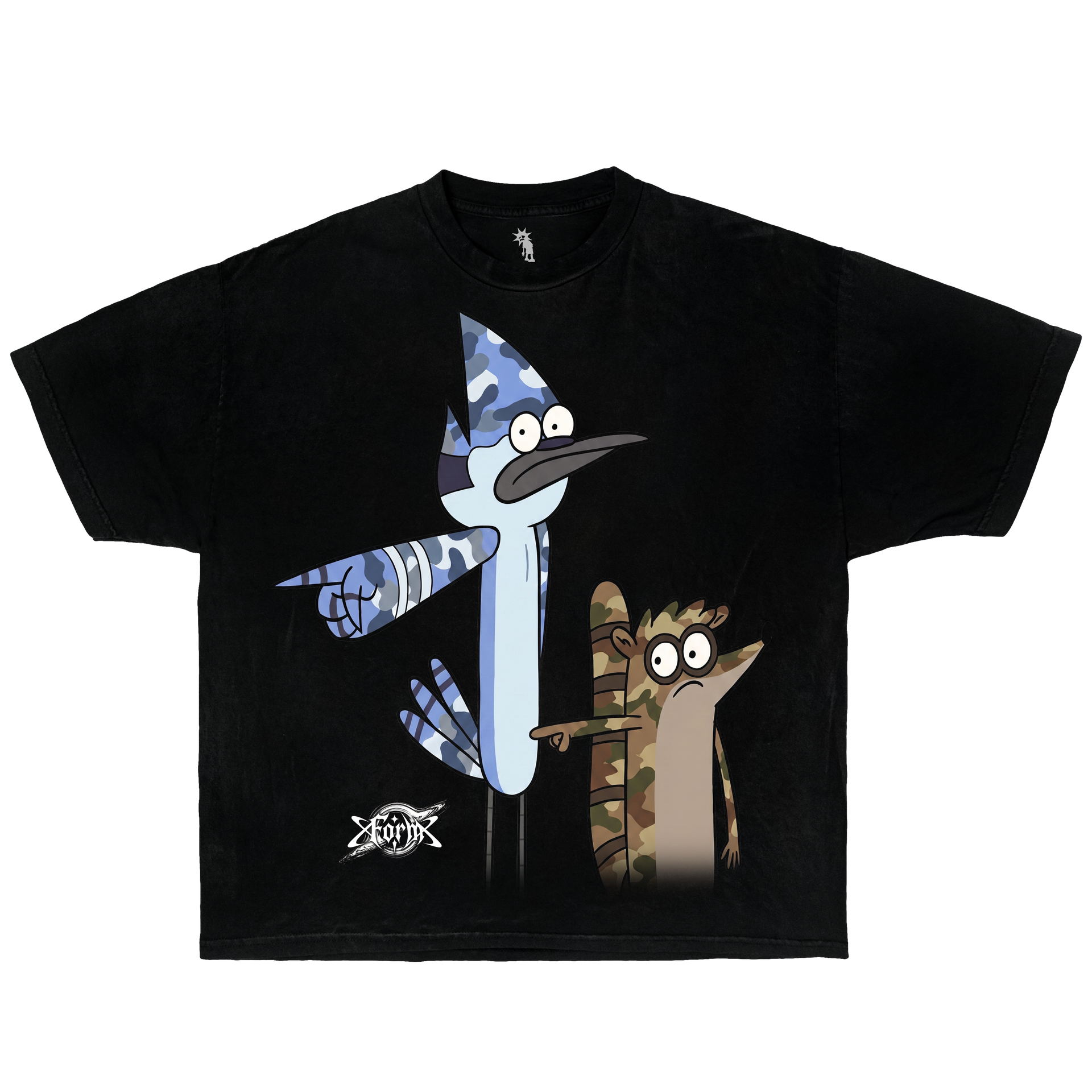 Regular Show Pointing Hmm Hmm – Graphic T-Shirt Vintage Tee, Streetwear Y2K Oversized