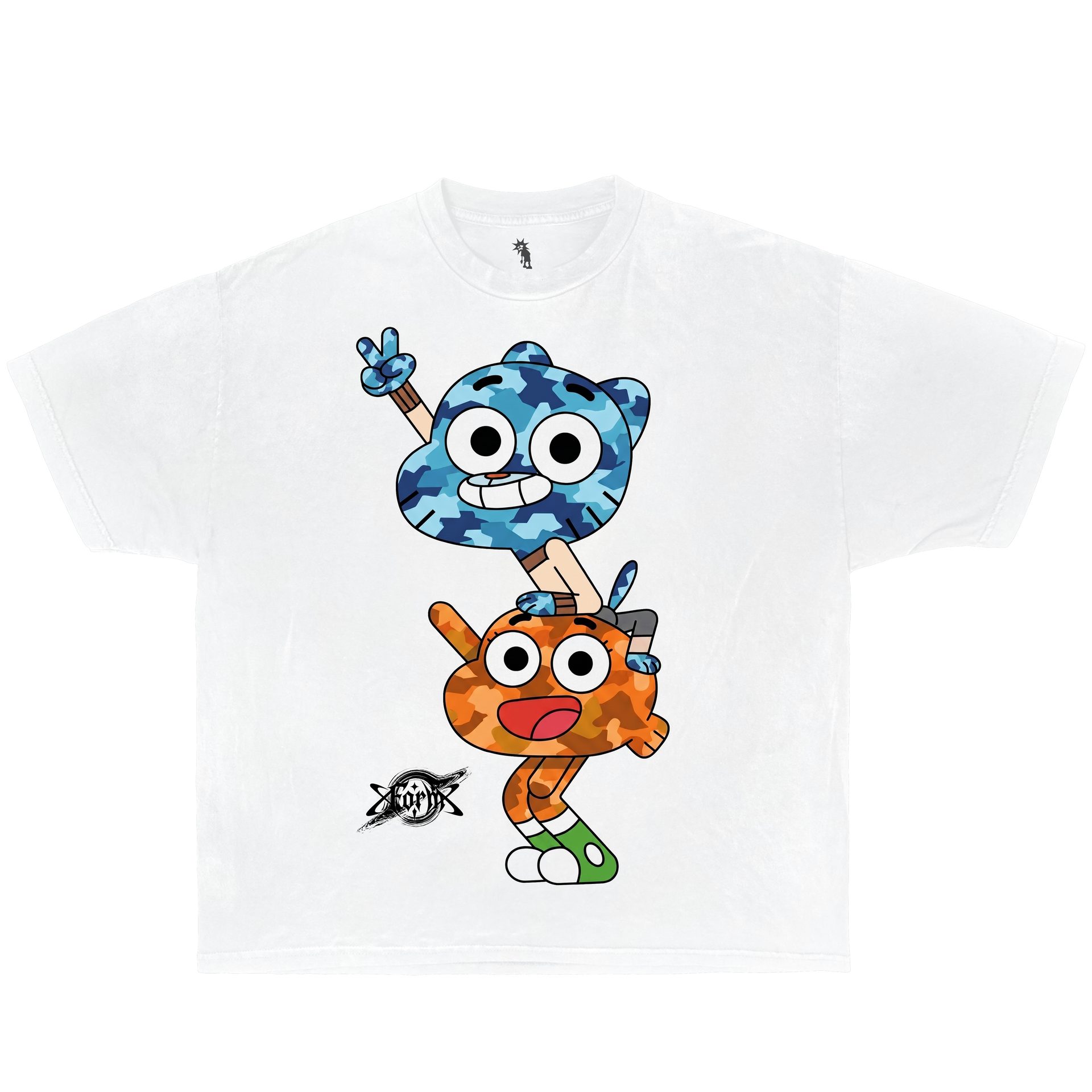 Amazing world of gumball – Graphic T-Shirt Vintage Tee, Streetwear Y2K Oversized