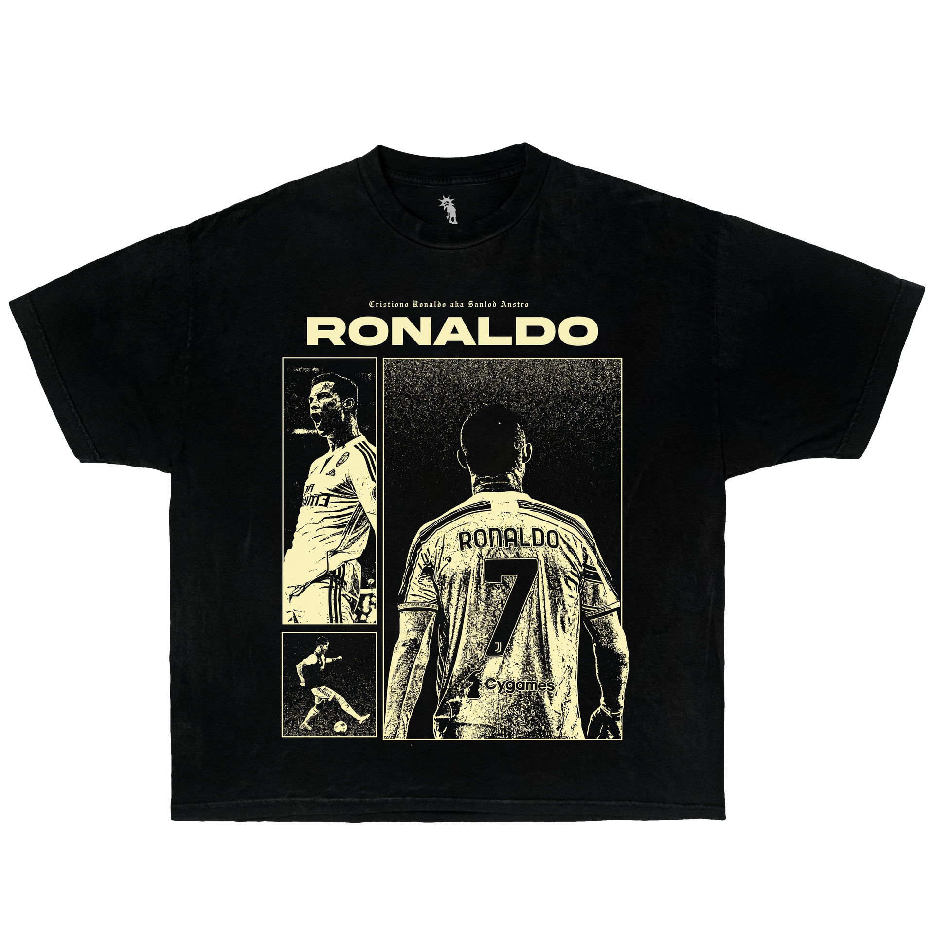 Ronaldo The Greatest Soccer Player of All Time – Graphic T-Shirt Vintage Tee, Streetwear Y2K Oversized
